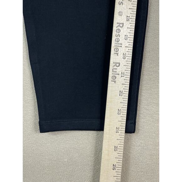 Spanx Pants Women L Black The Perfect Ponte Ankle Pull On Stretch High Rise Pant - Picture 7 of 14